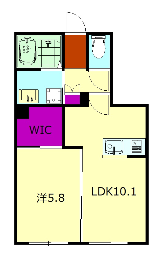 ベレオ城山の間取り