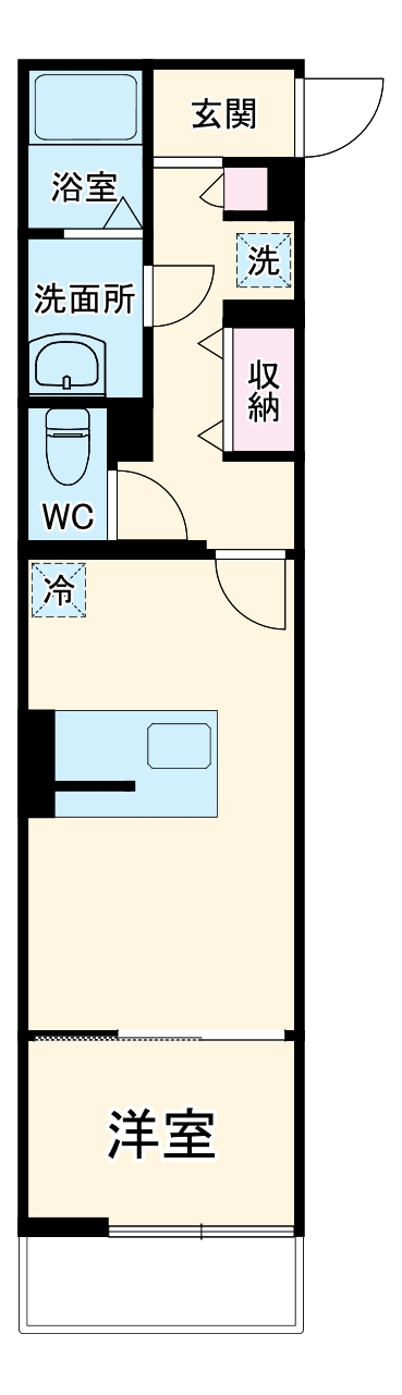 ヴィラ鷺沼の間取り