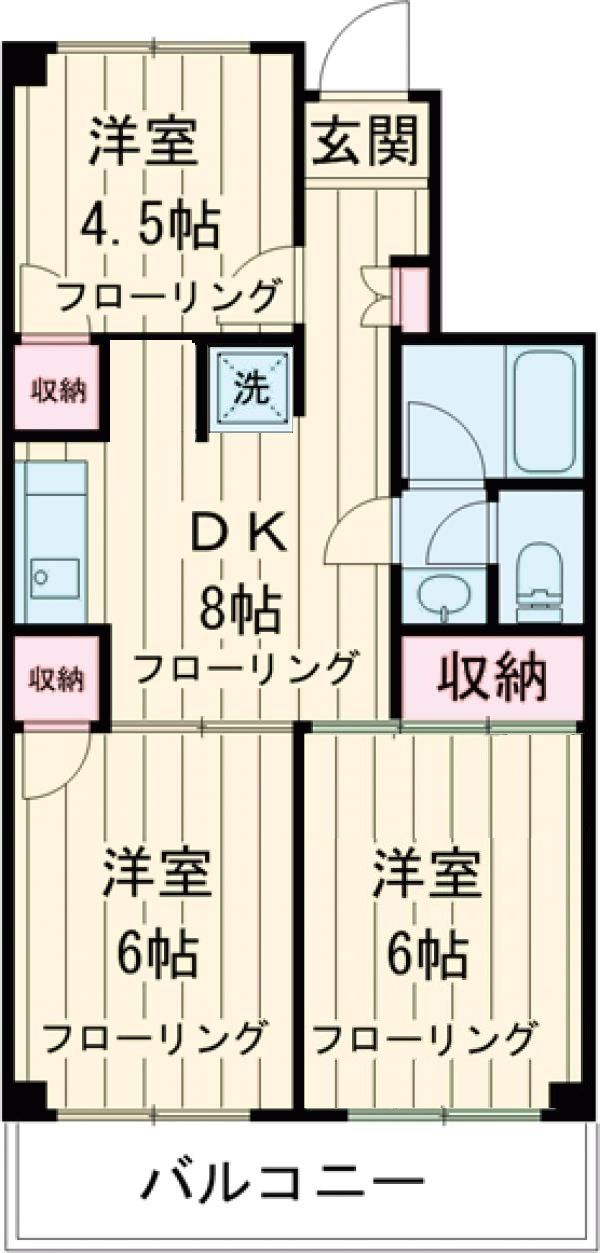 大竹ビルの間取り