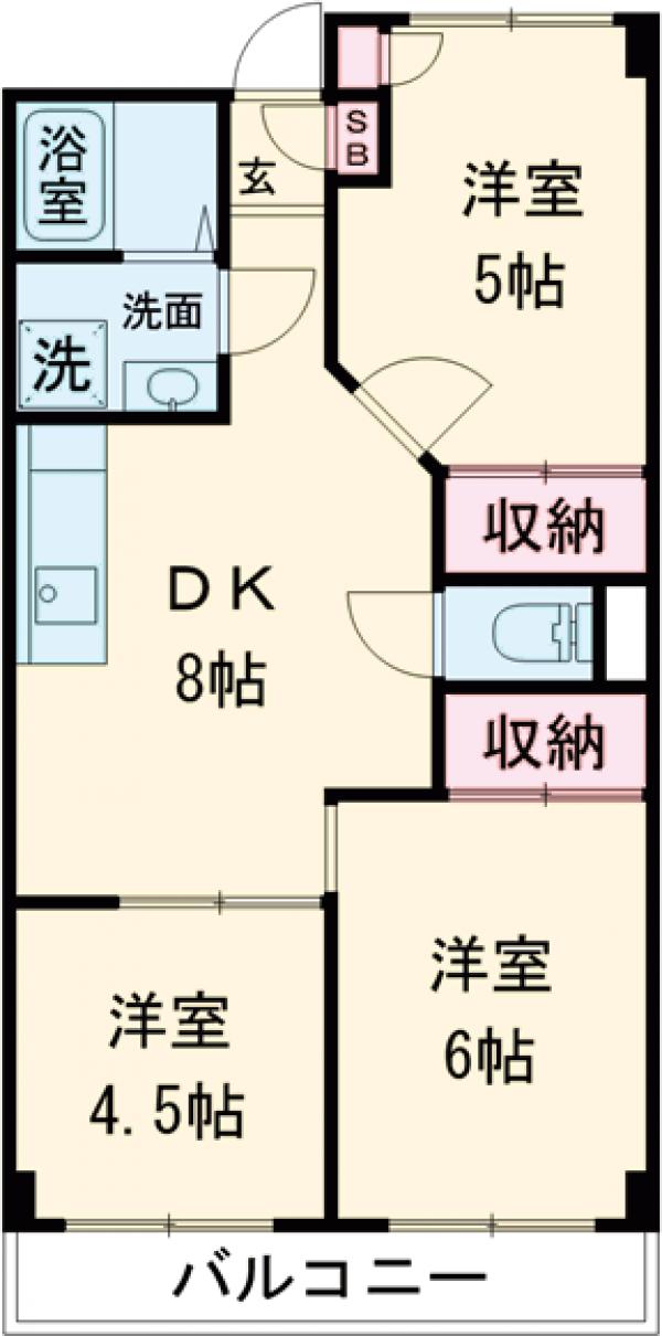 大竹ビルの間取り