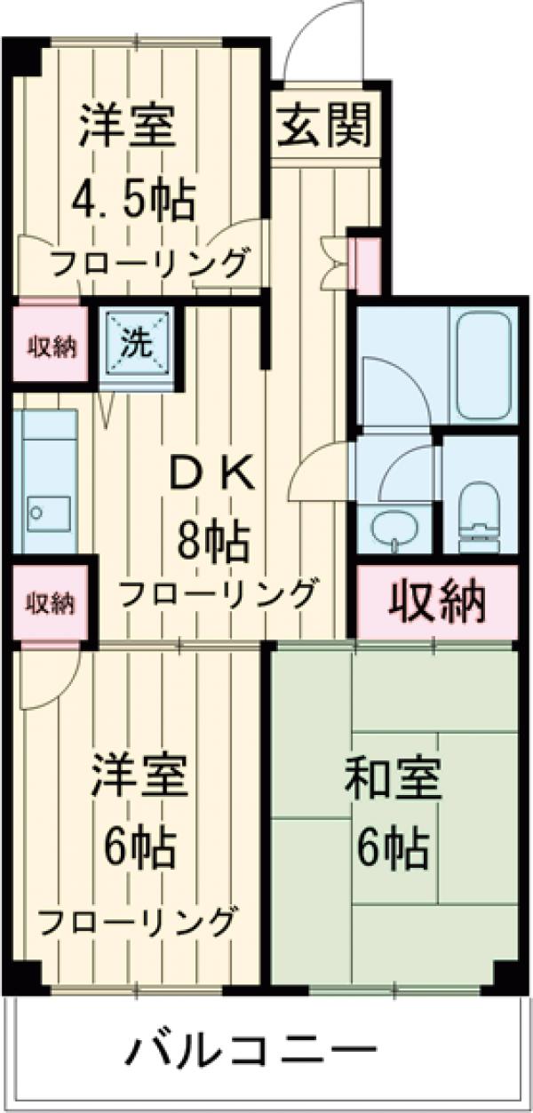 大竹ビルの間取り