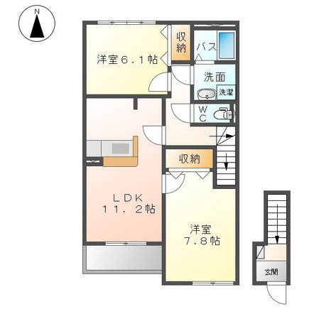 プラケーレの間取り