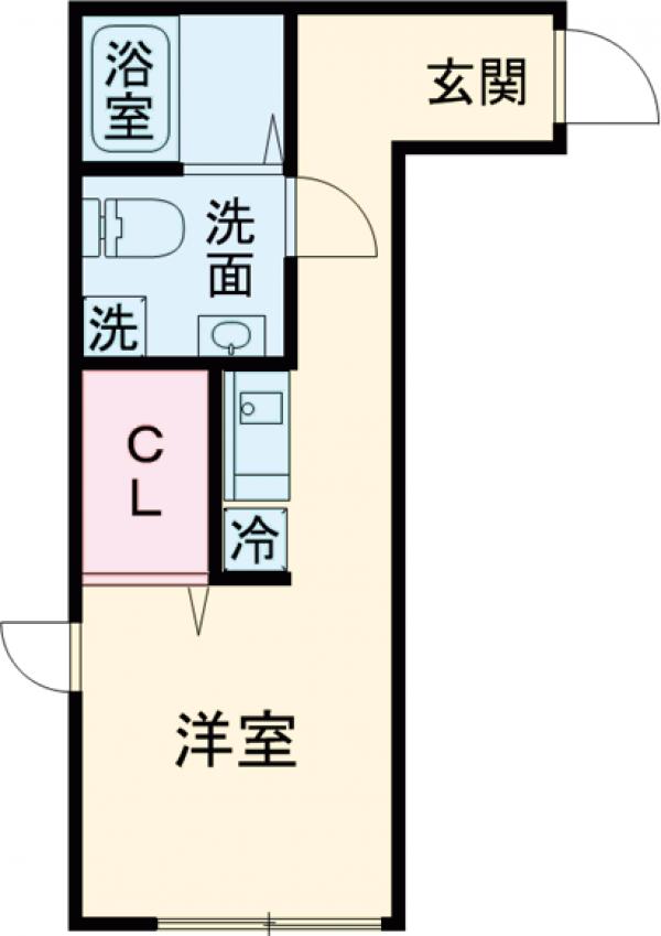 Ludens下井草MAXIVの間取り
