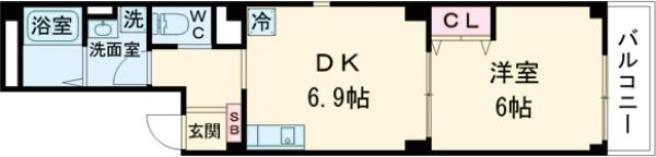 プラザN.J.Aの間取り