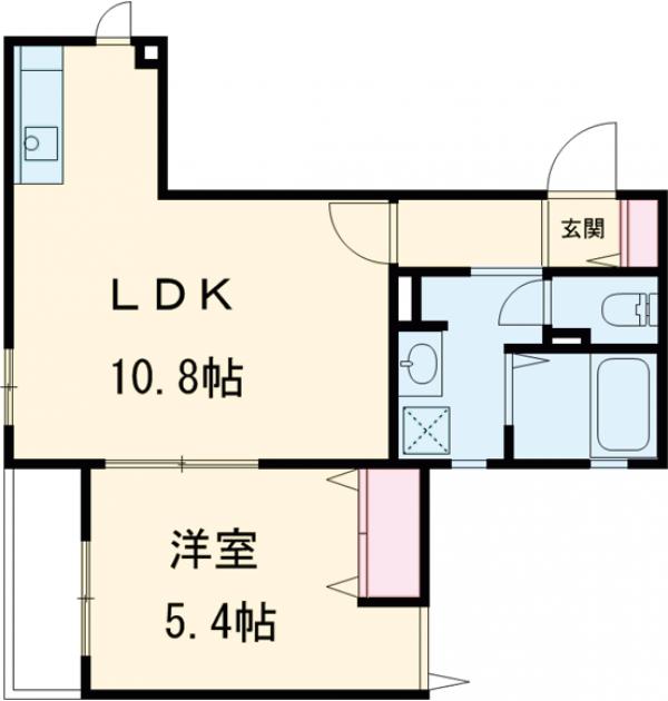 ゆりの木テラス経堂の間取り