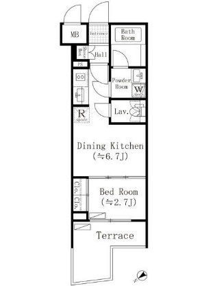 シルク パークレーンの間取り