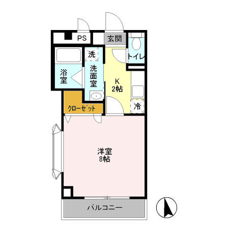 シャルマン五番館の間取り