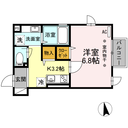 ラ・セーヌの間取り