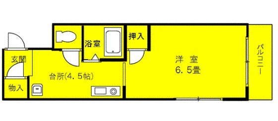 ベレーザ王子の間取り