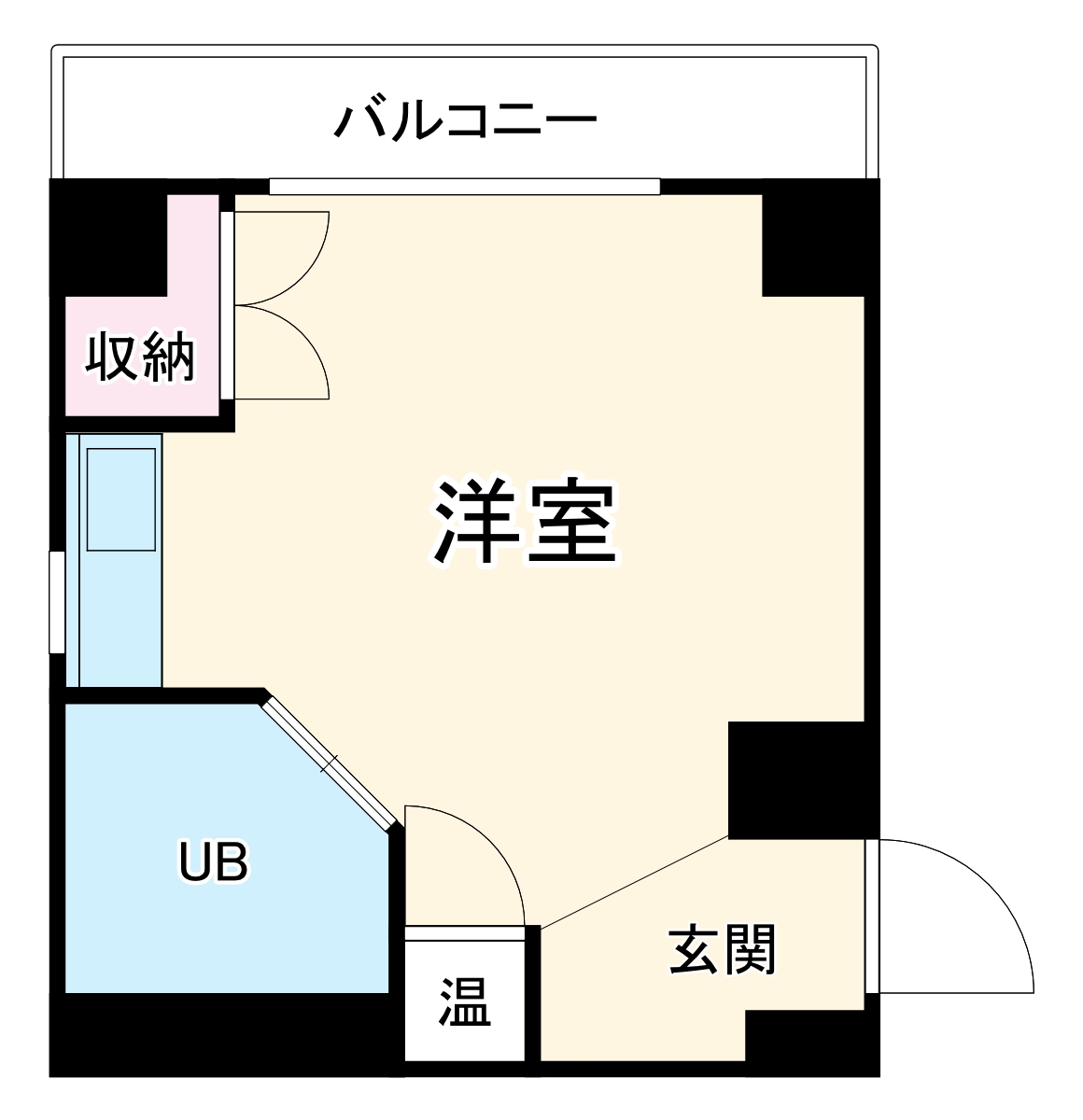 堀田朝日マンションの間取り