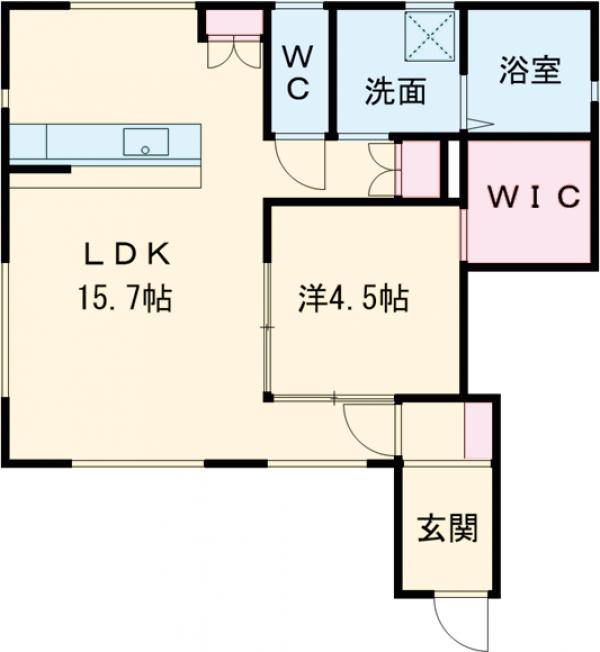 陽東メゾネットⅦの間取り