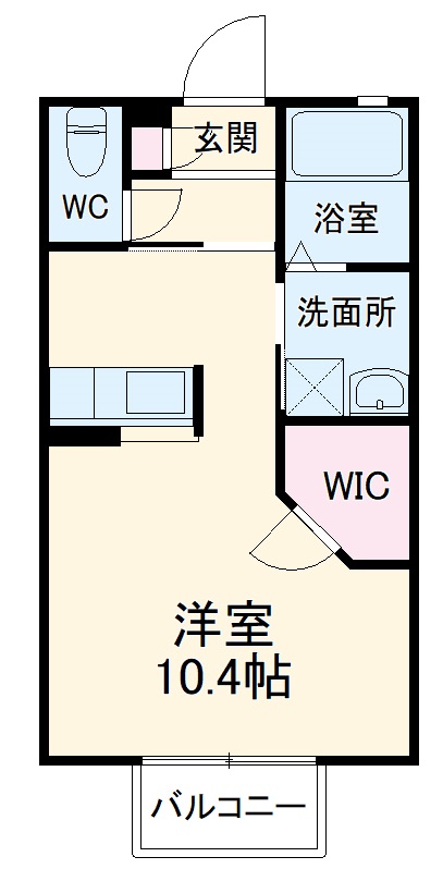 メゾンAMOの間取り