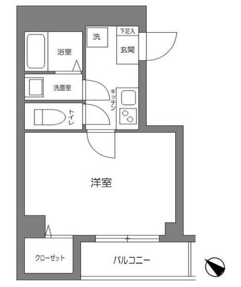 aLATO王子の間取り