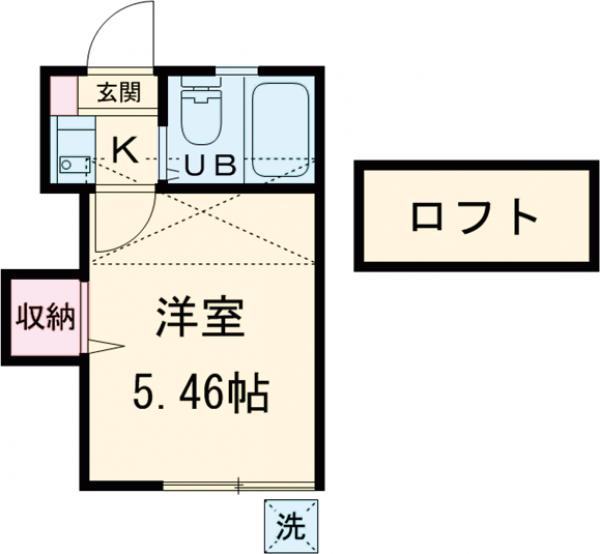 フレッシュメントⅠの間取り