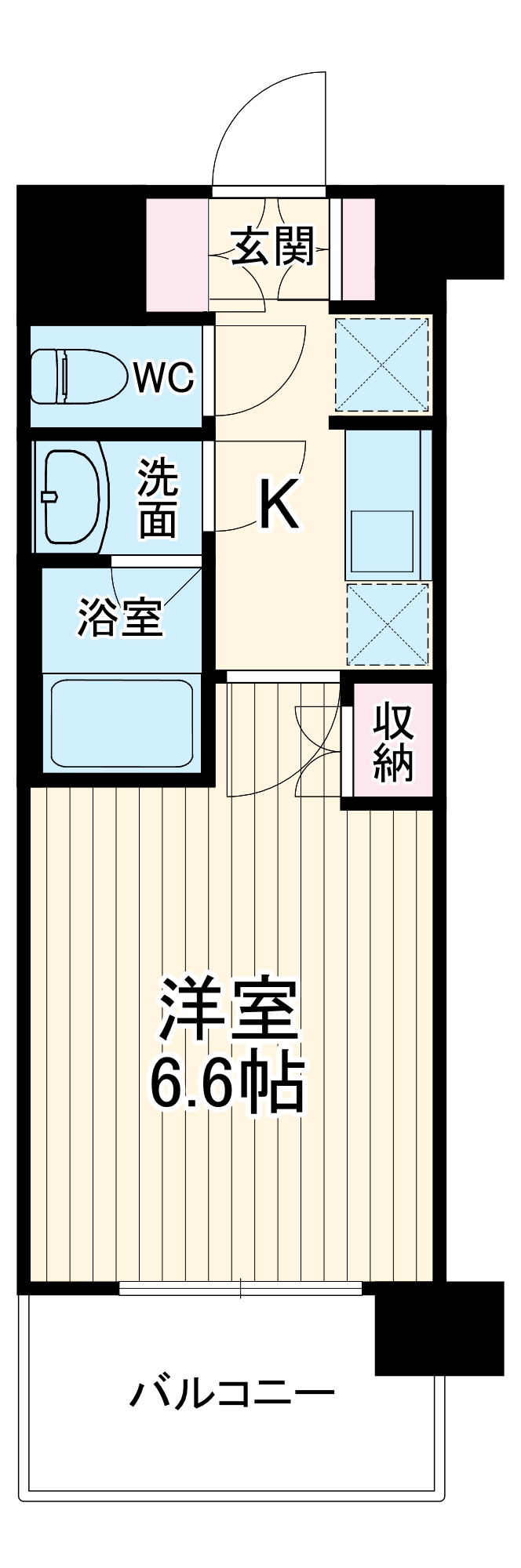 N-stage 獨協大学前の間取り