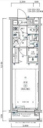 ガレリアレジデンス石神井公園の間取り