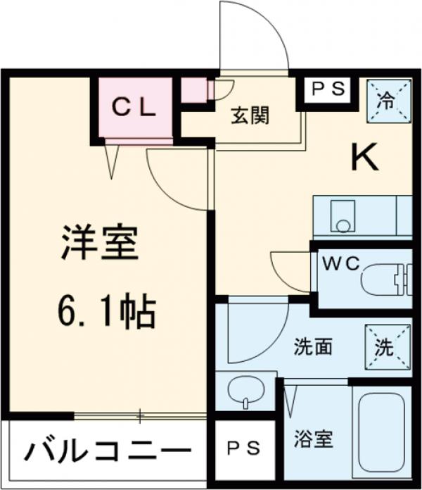 リブリ・西新宿の間取り