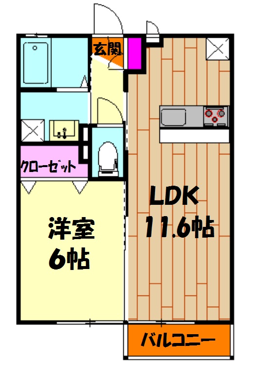 グリーンガーデンの間取り