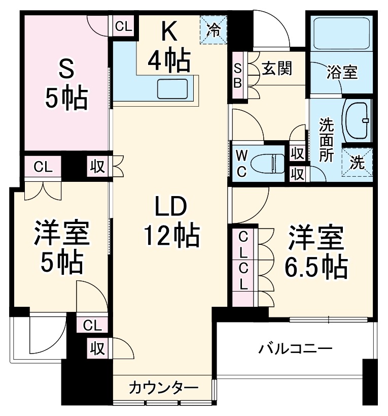 グランドターミナルタワー本八幡の間取り