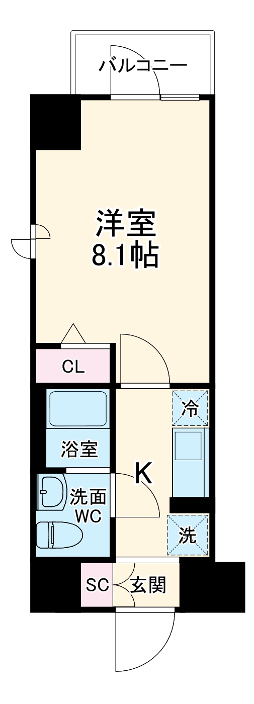 LIME RESIDENCE HIRATSUKA WESTの間取り