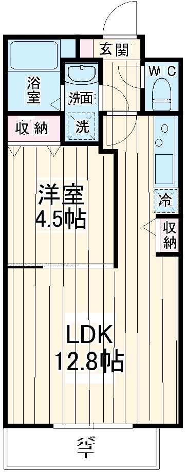 コネクトパークヒルズ八千代台の間取り