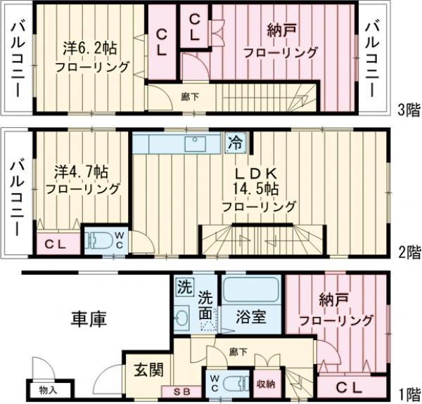 Kolet青戸八丁目#04の間取り