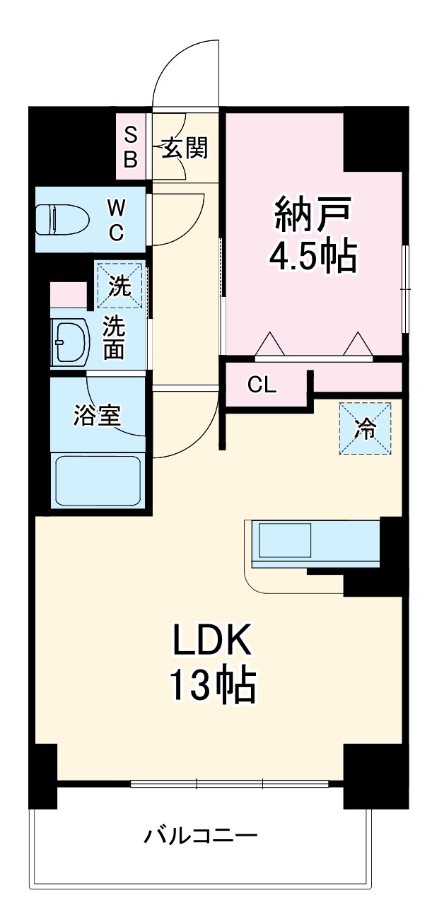 サンセール豊崎の間取り