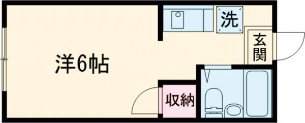 メゾン・ド・三恵の間取り