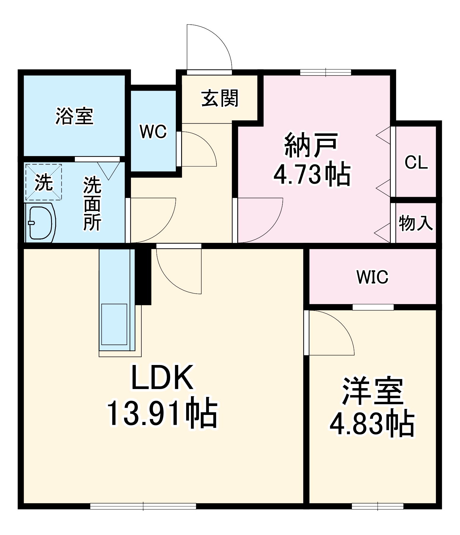 ペガサスIIの間取り