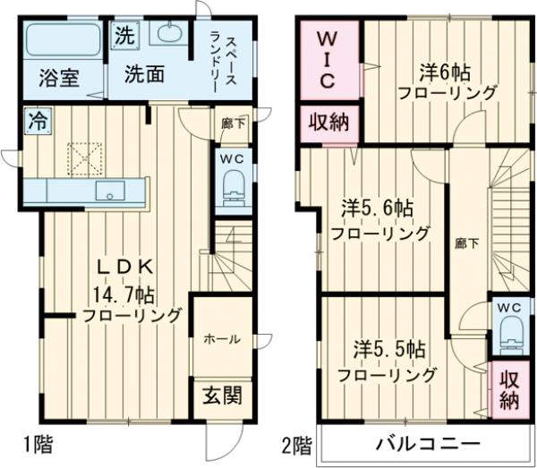Kolet聖蹟桜ヶ丘#02の間取り