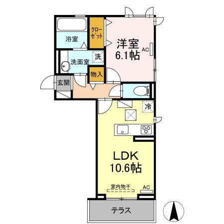 コンフォール西小鷹野IIIの間取り