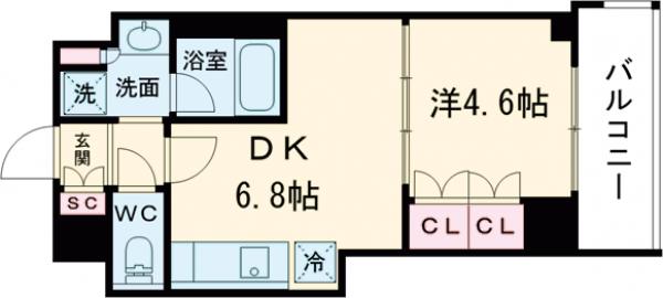 プラネソシエ青戸の間取り