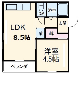 第2木戸ビルの間取り