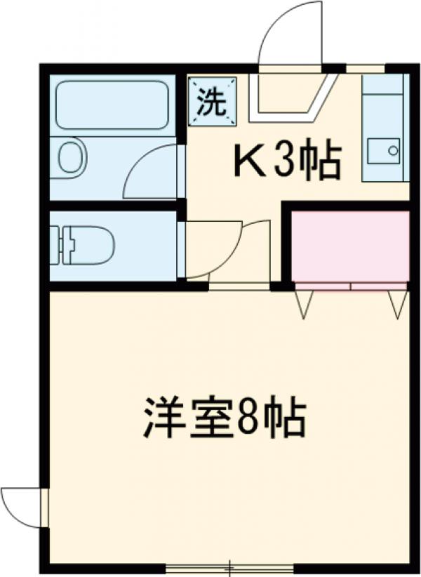 ドミナスAの間取り