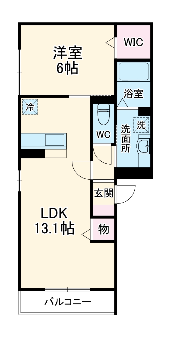 D-room服部寿町の間取り