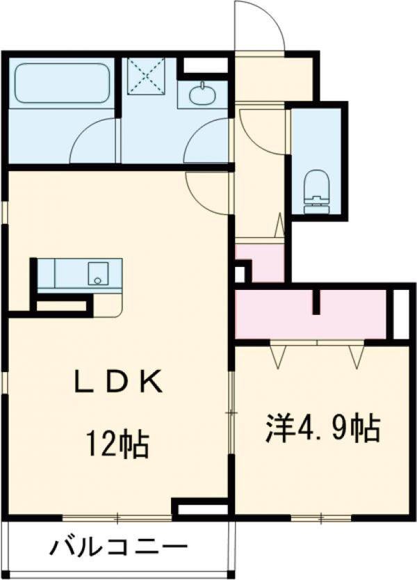 アファンの杜 B号棟の間取り