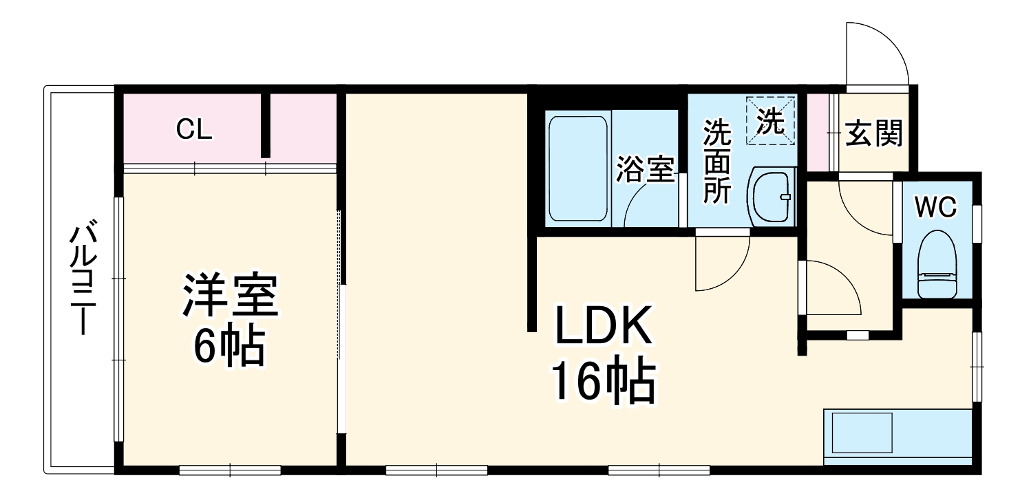 コーポ丸久覚王山の間取り