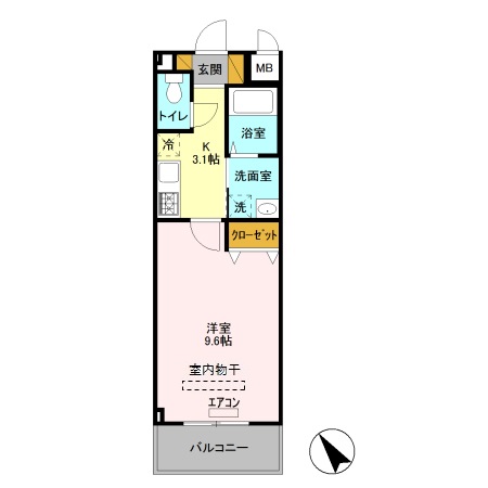 VILLA MISTRALの間取り