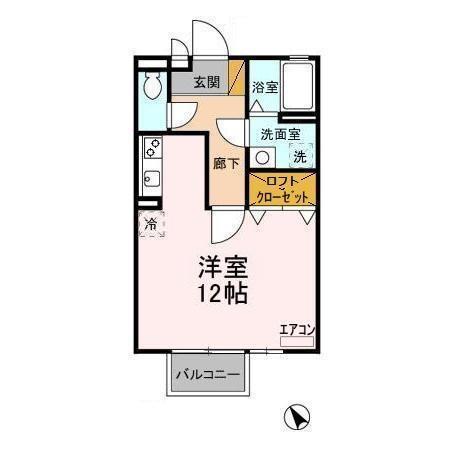 クレールコートの間取り