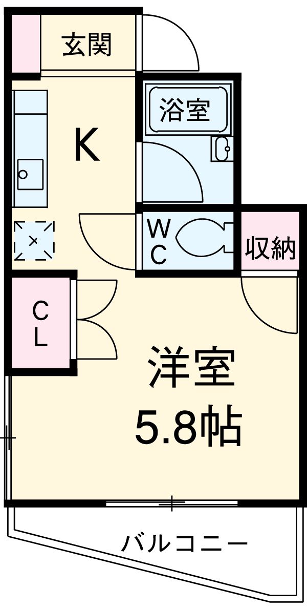エミネンス小山の間取り