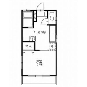 ニュー清住Aの間取り