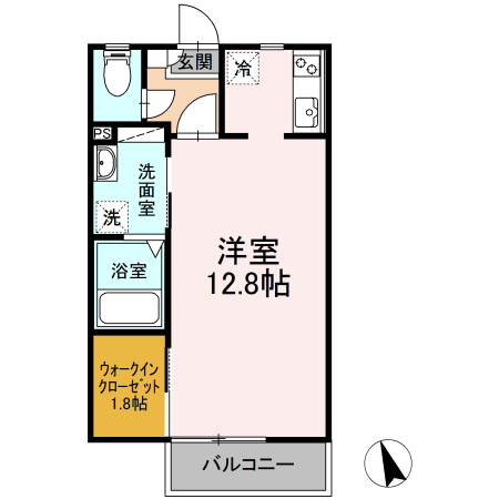 クラウン青山の間取り