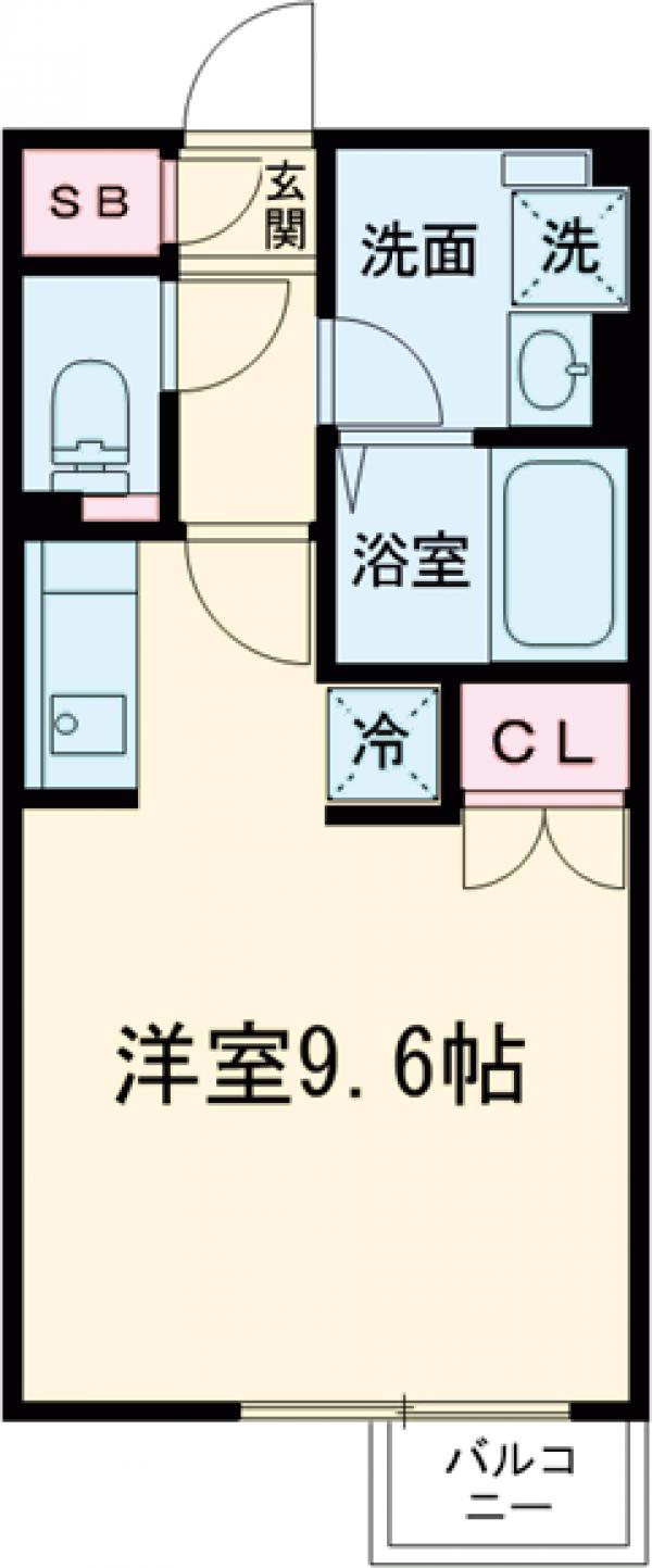 プライマル駒沢大学の間取り