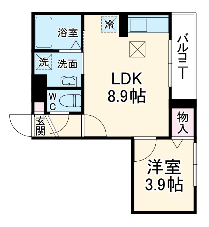 BrightsⅠの間取り