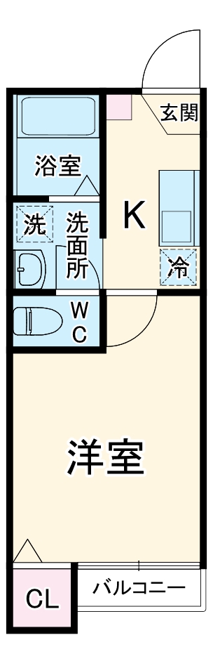 ソラーレ春日部の間取り