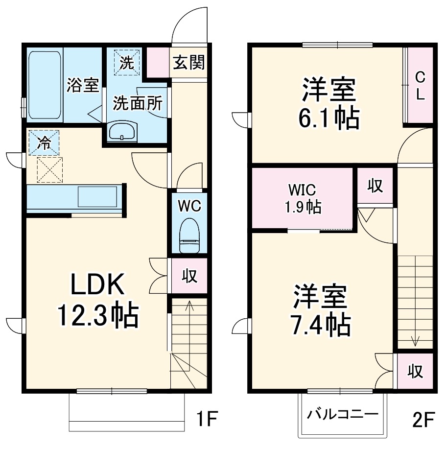 ポンセの間取り