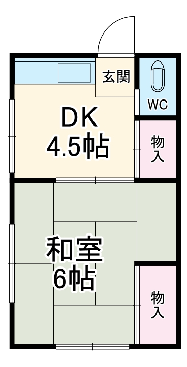神藤荘の間取り
