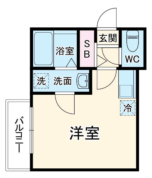 グランディール睦町の間取り