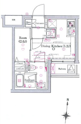 AZEST金町の間取り
