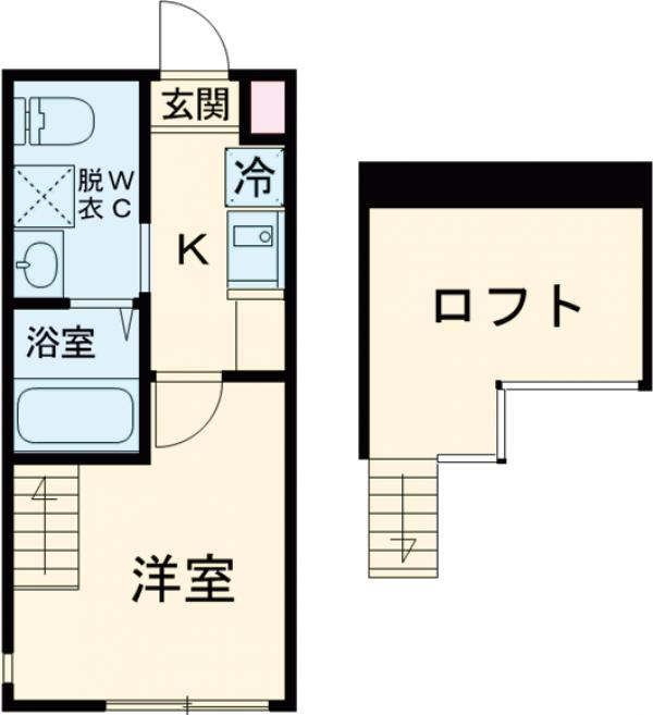 ハルティーニの間取り